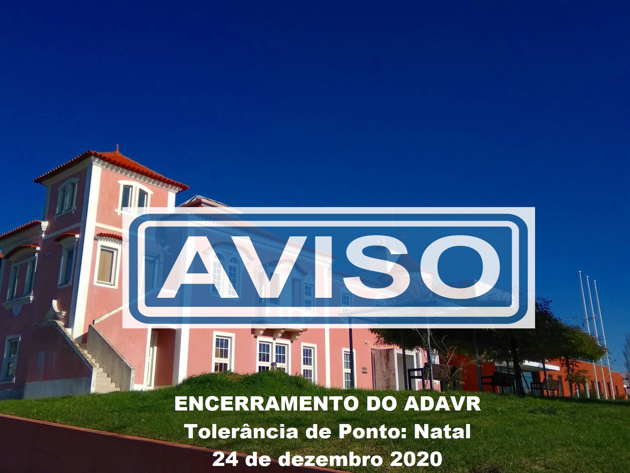 AVISO tolerância de ponto NATAL Arquivo Distrital de Aveiro